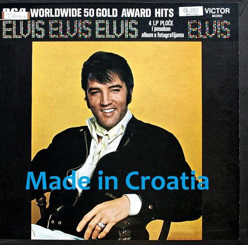 Elvis worldwide gold - 50, award