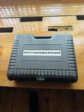 Rothenberger Sanikit Kofferset Ratschengewindeschneidar Plumber Set # K