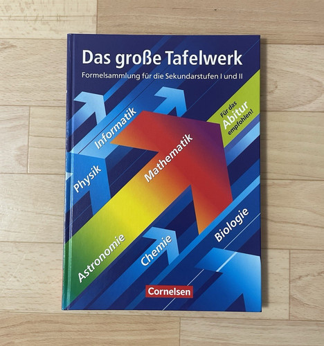 Cornelsen das große tafelwerk - cornelsen,