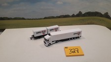 Firmen Set  DPD, Art 327, TT, 1 Containerwagen, 1 Sattelzug