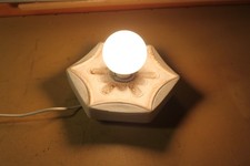 Wandlampe keramik 70er - wandlampe,