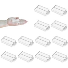 Kartenhalter Acryl, 12 Stück