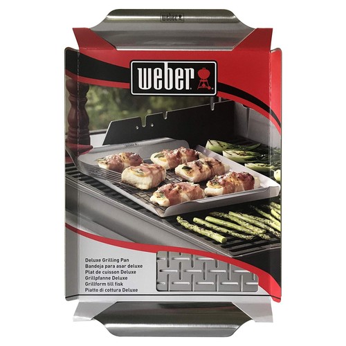 Weber edelstahl deluxe - edelstahl,