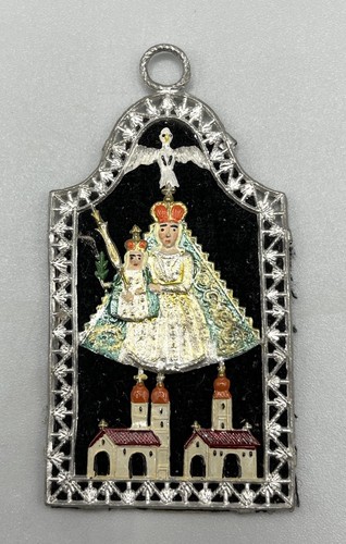 Filigranes zinn bild madonna - filigranes,