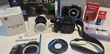 Konica Minolta Dynax 5D DSLR Kamera mit AF DT 18-70mm Objektiv – OVP 