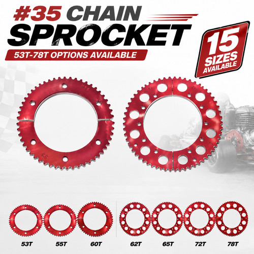 Pit parts chain split - #35,