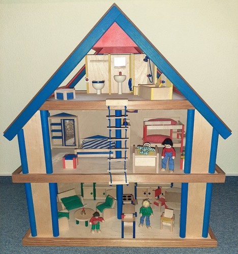 Selecta puppenhaus komplett - selecta,