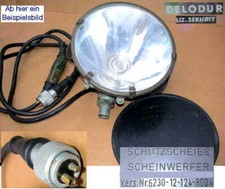 DOMINIT BW Handscheinwerfer Suchscheinwerfer Marine Jeep Militär Unimog Rover DB