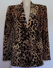 Blazer Jacke Leo Animal Print