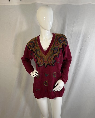 Vtg cowichan 80s hippie - vtg,