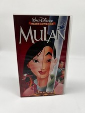 Mulan Walt Disney VHS