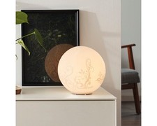 Brilliant Glas Tischlampe