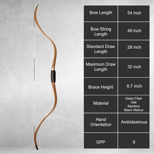 Archery oak bamboo tatar - archery,