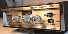 Pace 123 12 Kanal AM  CB-Funkgerät – German  vintage in silber  selten