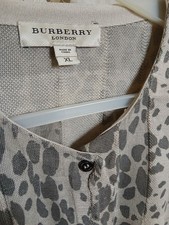Burberry Seiden Strickjacke