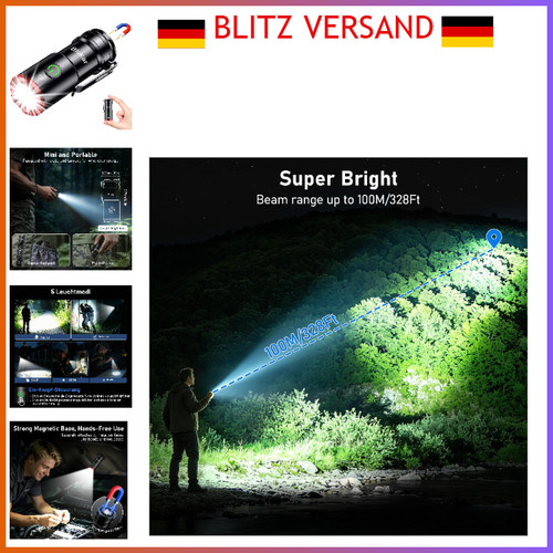 Blukar taschenlampe led mini - blukar,