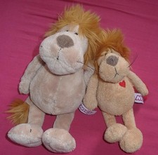 2 x NICI  Löwe ca 20 mit Herz und ca 26 cm