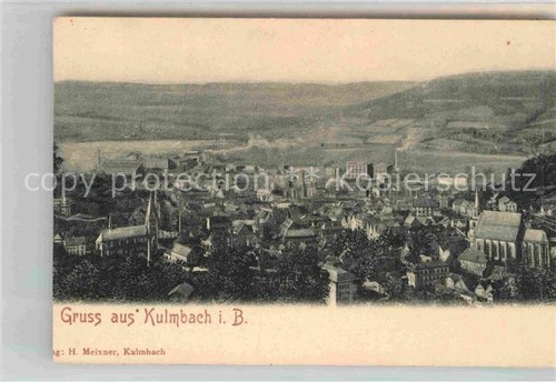 Kulmbach bayern panorama - kulmbach,