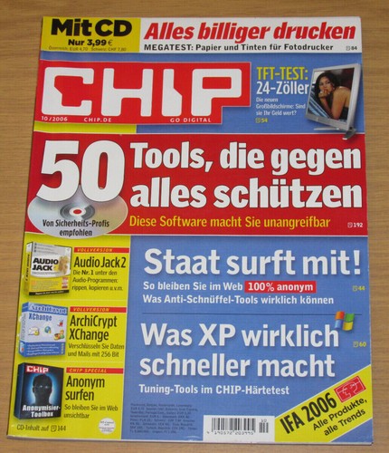 Chip magazin 2006 - chip, 10