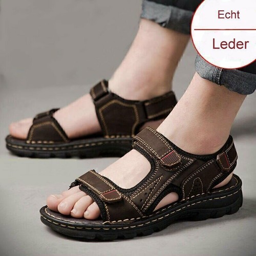 Sommer herren leder sandalen - sommer,
