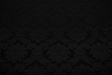Dekostoff schwarz Stoff in