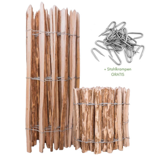 Staketenzaun zaun holz aus - holz,