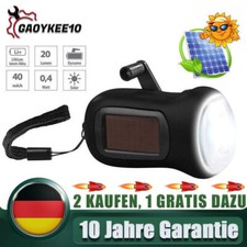 Solar LED Taschenlampe