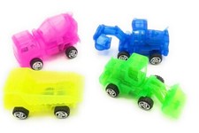 12 Baufahrzeuge mit Rückzug