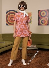 Original Vintage Bluse Gr. M