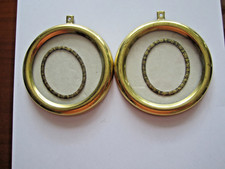 Kleine Messingbilderrahmen