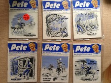 "Pete" Nr. 12,13, 15-17,19, 20 in schöner Erhaltung  in Hülle   - Auswhl 1 Heft