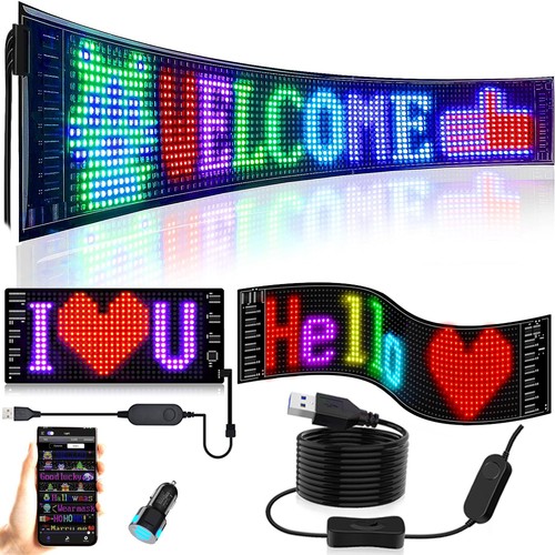 Open led schild leuchte - open,