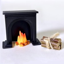 Puppenhaus Zubehör Kamin mit