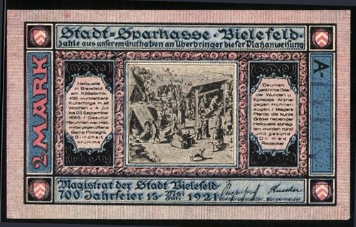 Notgeld bielefeld 1921 - 1921,, 2