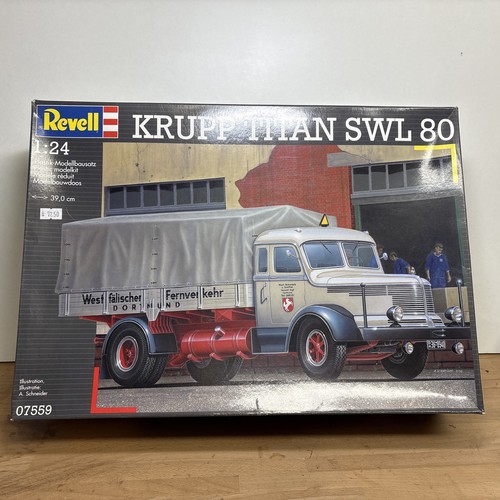 Revell krupp titan - titan, swl