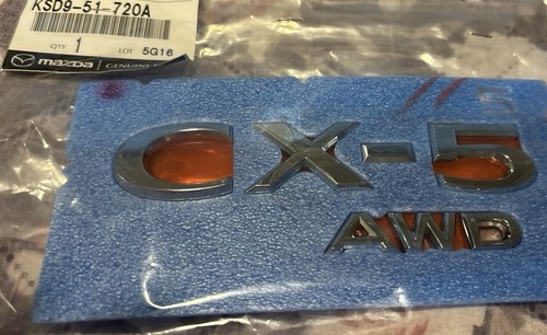 Mazda awd original emblem - cx-5,