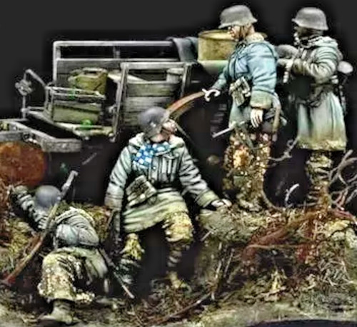 Resinfig grenadiere in - 1/35:,