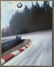BMW M3 CSL E46 Prospekt/brochure/folleto/opuscolo/broszura/broschyr ENGLISH 2003
