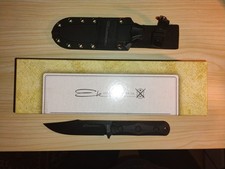 KA-BAR EK50 Commando Short Clip Point Bowie , feststehendes Messer