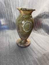 Vitrinenstück Marmor Vase mit