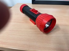 Vintage Taschenlampe Tankstellenlampe 2x Mono mit Magnet 80er 90er Länge = 19,5