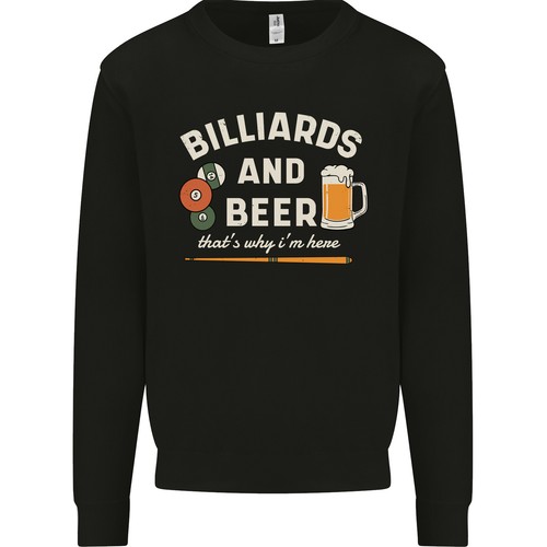 Billard und bier deshalb - deshalb, bin