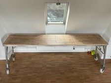 XXL Bäckertisch auf Rollen