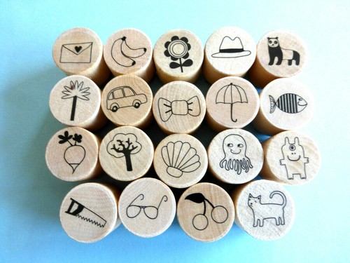 Motivstempel stempel rund - motivstempel,