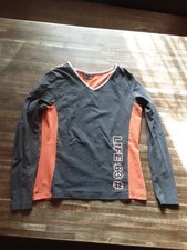 Oberteil Pulli Sweet Shirt V Ausschnitt Größe 40/42 M Shamp