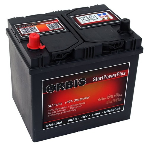 Orbis bs56069 autobatterie - bs56069, 12v