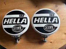 70-80 Jahre Zusatzscheinwerfer HELLA 160 Chrom    TOP SELTEN    Oldtimer