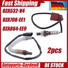 2x Lambdasonde vor+nach Für Kat VAG 1.2 40/44 KW Fabia 1 2 Polo 9N Ibiza 3 Neu