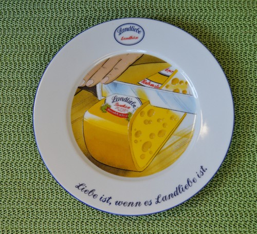 Teller landliebe käse werbung - landliebe,