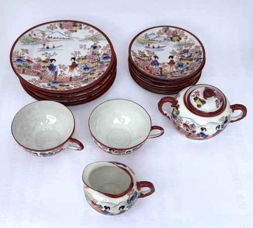 Japanisches teeservice - japanisches,